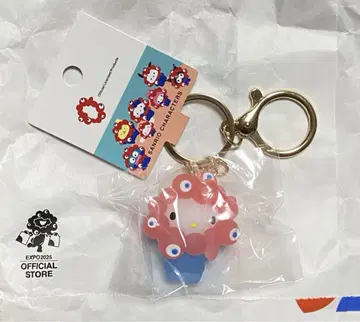 미야쿠미야쿠 산리오 콜라보 클리어 키티 키링