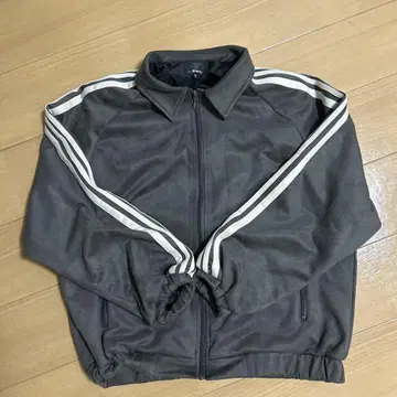 gram. 스트라이프 자켓 M 그레이