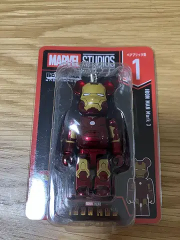 MARVEL Happy 복권 BE@RBRICK 1번 아이언맨 마크 3