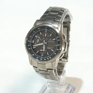 CASIO OCEANUS OCW-500TDJ 전파 솔라 티타늄 작동
