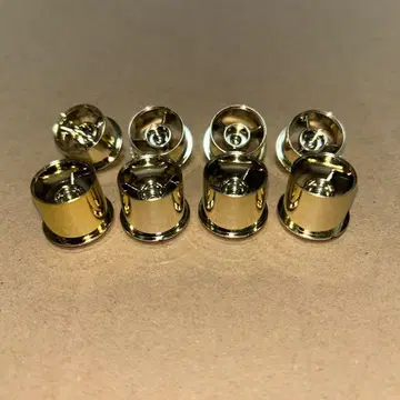 미니 사륜구동 소경 휠 골드 도금 사양 분리 미사용품 2세트