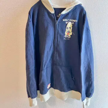 USA 구제 의류 디즈니 파크스 미키마우스 서핑 패턴 후드티 XL