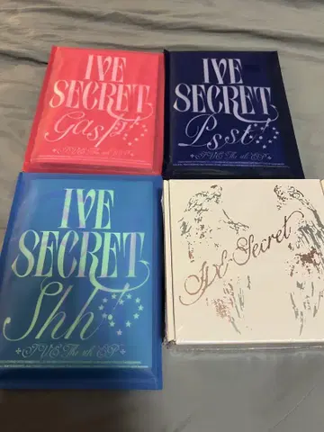 IVE SECRET 앨범 미개봉 새상품 세트