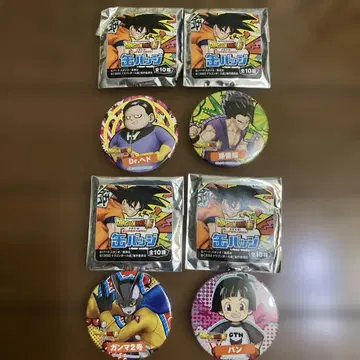 드래곤볼 슈퍼히어로 캔뱃지 4개 세트