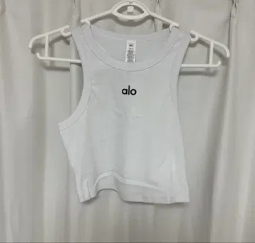 alo 화이트 탱크탑 S