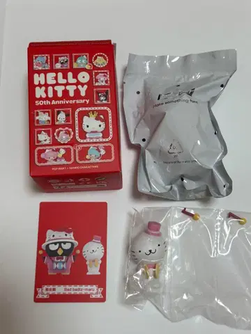 POPMART 산리오 헬로키티 50주년 피규어 배드바츠마루