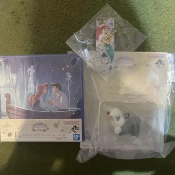 디즈니 프린세스 제일복권 인어공주 아리엘 3종 세트