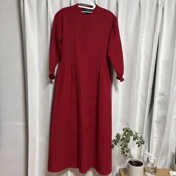 코토리푸 펠리시모 레드 셔츠 원피스 S 사이즈