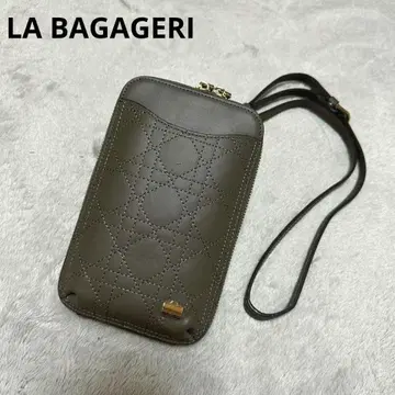 [새상품] LA BAGAGERI 스마트폰 숄더백 소가죽 당일 발송!