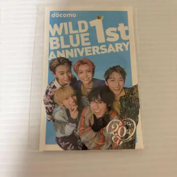 WILDBLUE 1ST ANNIVERSARY DOCOMO 스티커