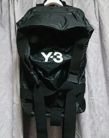 Y-3 블랙 백팩