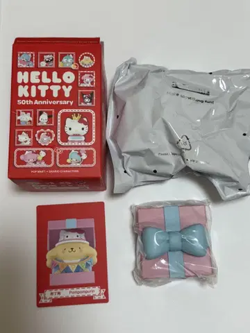 POPMART 산리오 헬로키티 50주년 피규어 폼폼푸딩
