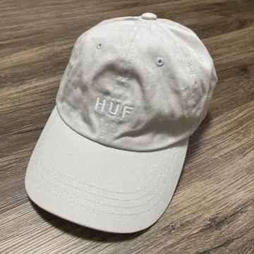 HUF 야구 모자 아이보리 베이지