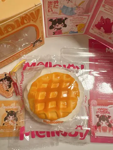 새상품 mellojoy 크림 와플 단품