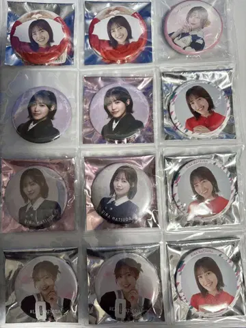 사쿠라자카46 마츠다 리나 캔뱃지 세트