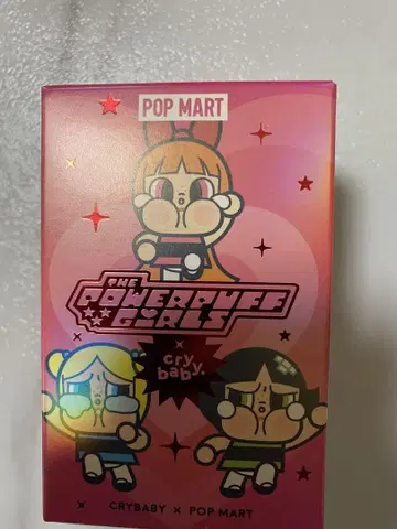 POP MART CRYBABY 파워퍼프걸스