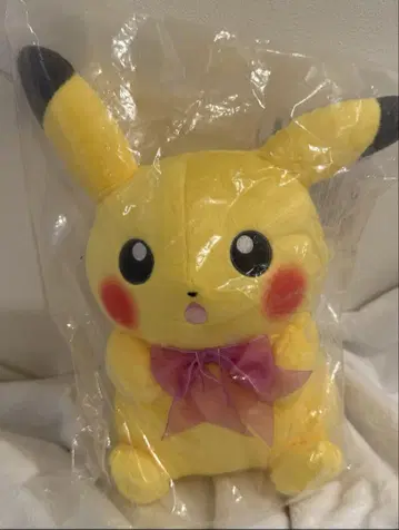 피카츄 봉제 인형 제일복권 포켓몬