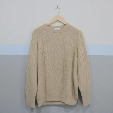 HERILL 21AW 골든 캐시미어 아란 니트 사이즈 2