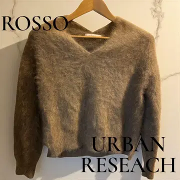 URBAN RESEACH ROSSO 울 100% 니트