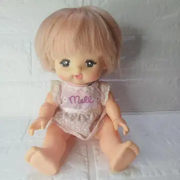 멜짱 핑크 도트 드레스 인형