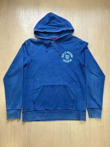 DEUS EX MACHINA 인디고 후드티 M 사이즈