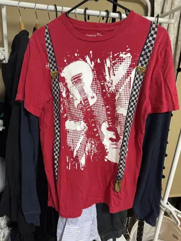 GAP 00s 헤이세이 갸루 그런지 페어리 롱 T y2k 펑크