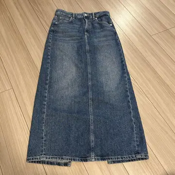 ZARA 데님 스커트 타이트 스커트 롱