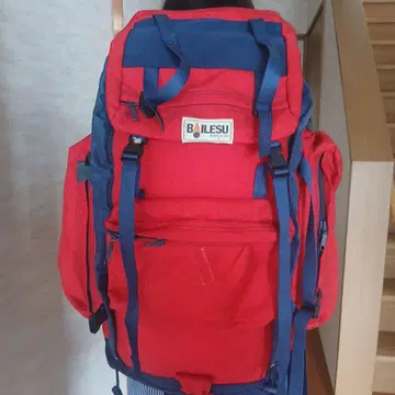 BAILES 백팩 빨간색 파랑