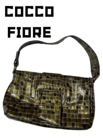COCCO FIORE 크로커다일형 백