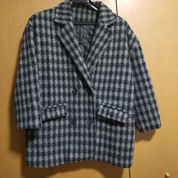 하운드투스 하프 코트 자켓