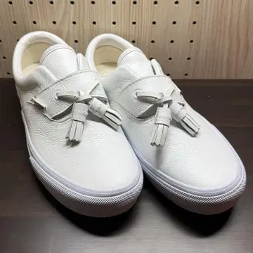VANS ERA 태슬 스니커즈 슬립온 23.5cm 화이트