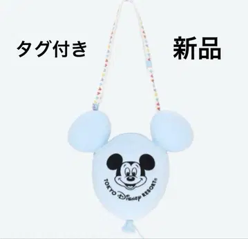 새상품 미키 벌룬 백 풍선 블루