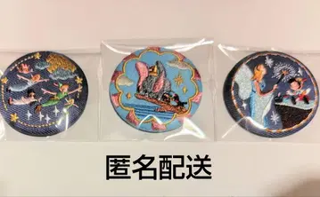 디즈니 자수 캔뱃지 3개 세트
