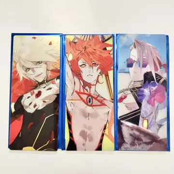 FGO 최종 재림전 편성 화면풍 카드 카르나 3종