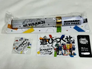니지페스 2022 응원봉 캔뱃지 메모리얼 티켓