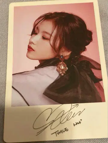 사나 TWICE 트레이딩 카드
