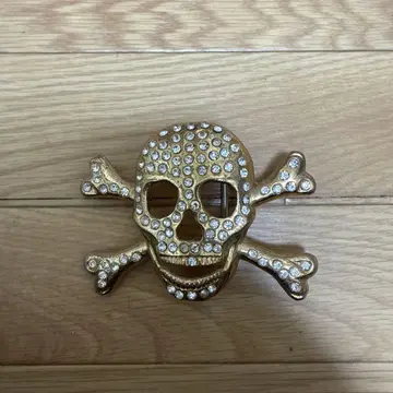 스컬 벨트 버클