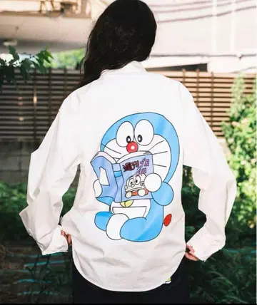 PALACE Doraemon Shirt 도라에몽 셔츠 XL 사이즈 화이트