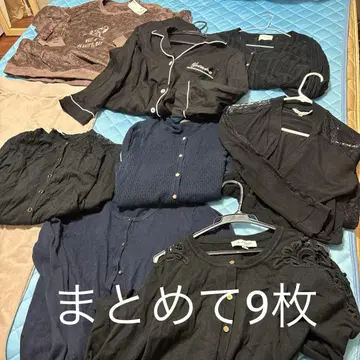 묶음 판매. 가디건 세트 블랙 네이비,