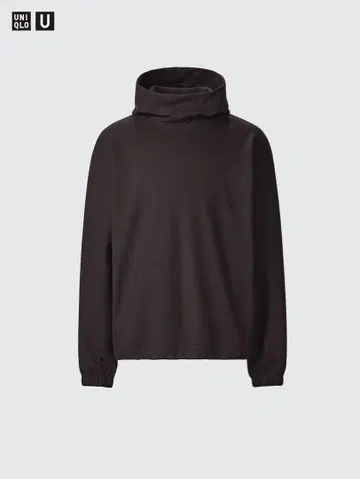 UNIQLO U 24aw 브러쉬드 저지 풀 후드티 M 사이즈
