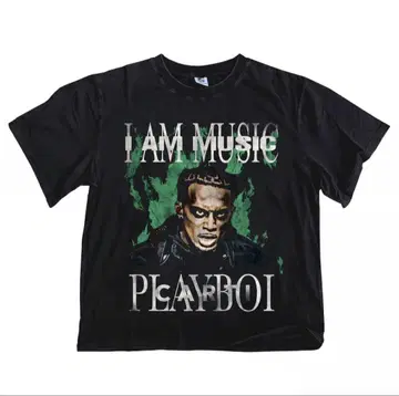 RAP MADE Plarboi Carti 한정판 T셔츠