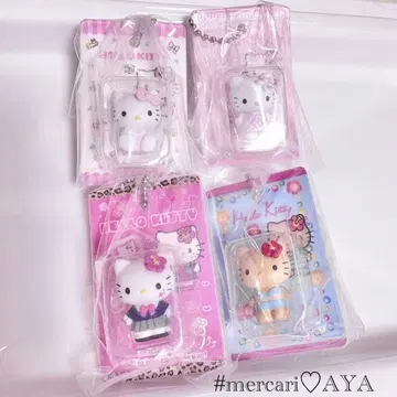 헬로키티 패키지 미니어처 컬렉션 4개 세트
