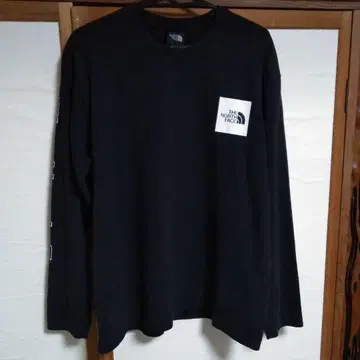 The North Face 롱 슬리브 블랙