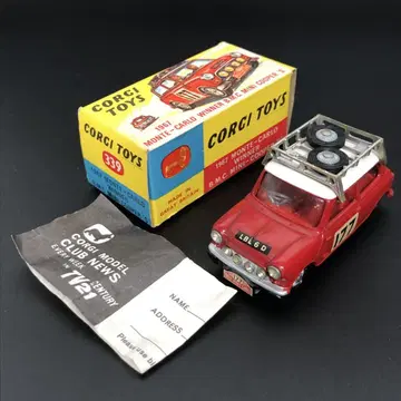 CORGI TOYS MINI COOPER S 1967 몬테카를로