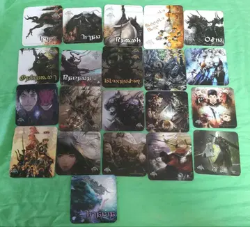 FF14 에오 카페 코스터 21종류 29장