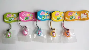 헬로키티 젤리빈스 스트랩 앙기 버전 전 5종 세트
