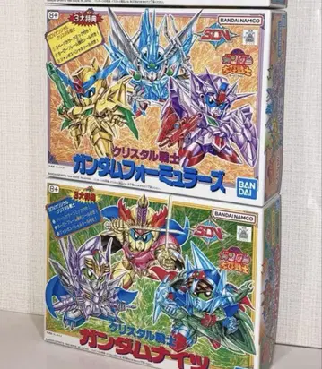 SD 건담 치비 전사 크리스탈 전사 2세트