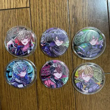 시쿠포니 SIXFONIA 샤루곤 캔뱃지 6개 세트