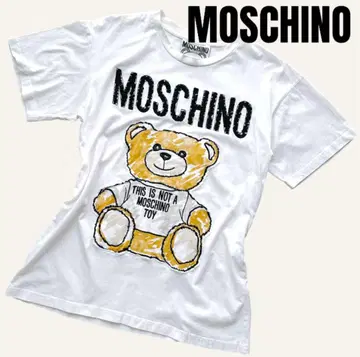 MOSCHINO 곰 T셔츠 오버 사이즈 모스키노 베어 빅