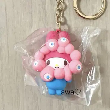 새상품 미야쿠미야쿠 마이멜로디  입체 마스코트 키링